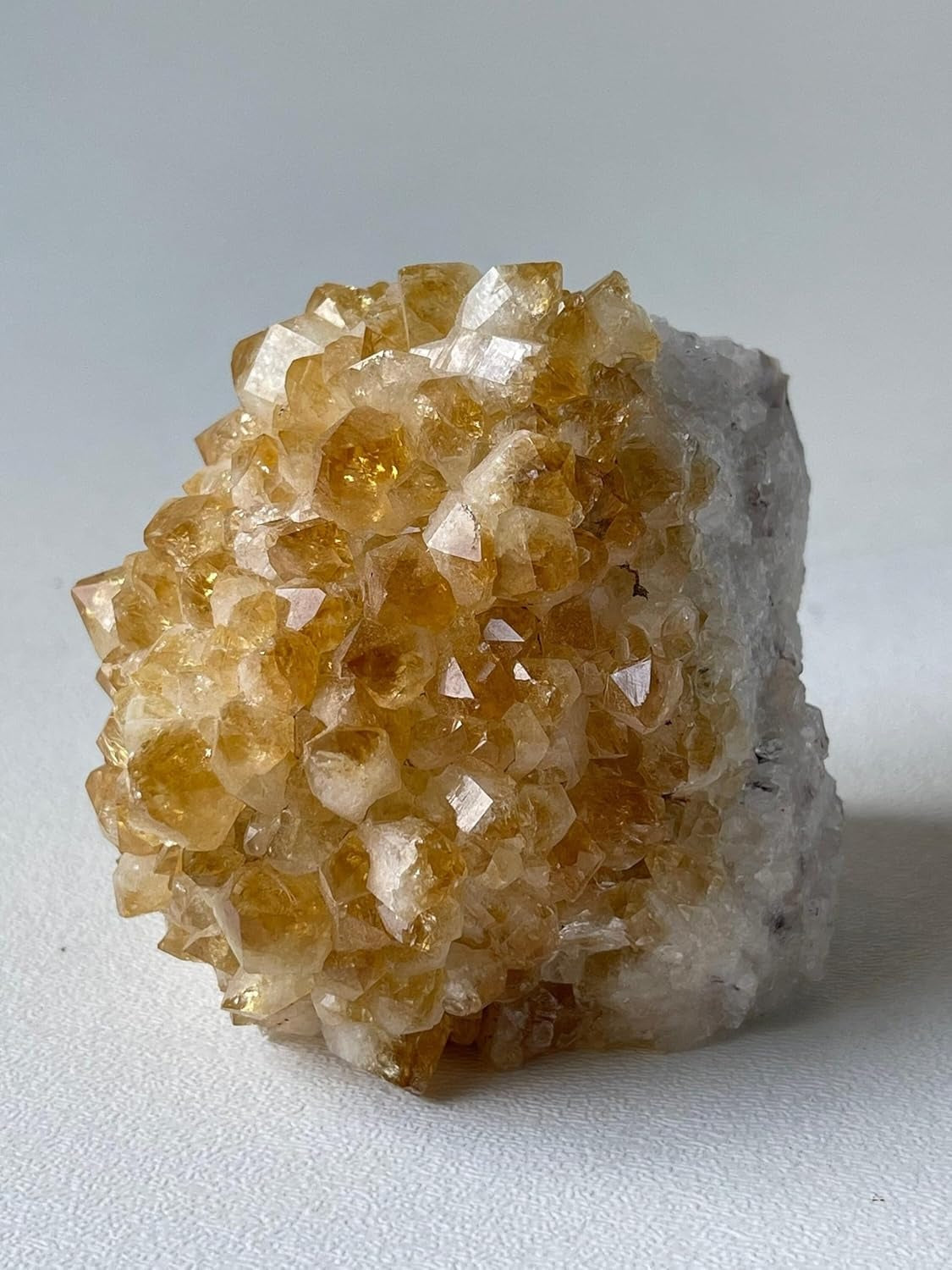 Citrine Clusters With Cut Base, Honey Citrine Quartz Cluster, Pick A Size