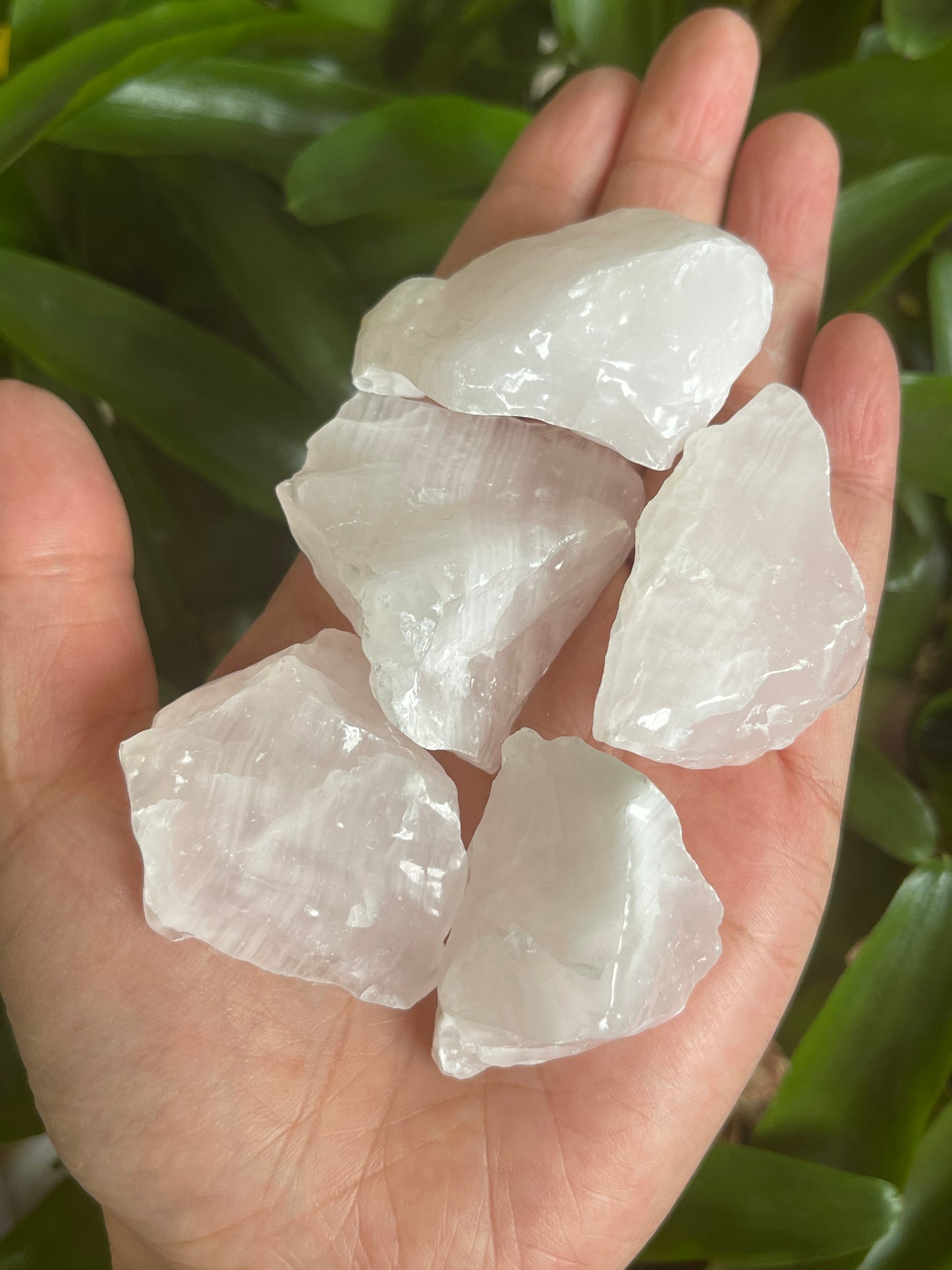 Grade A++ Pink Calcite, 1.5-2.5" Rough Natural Pink Calcite Stones, Wholesale Bulk