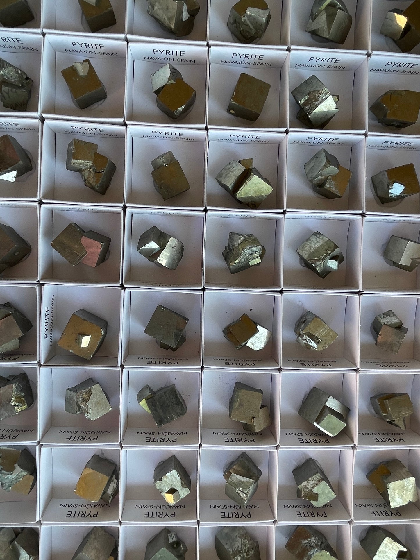 Grade A++ Spanish Pyrite Cube, Fools Gold Rock Reiki Crystal, Wholesale Bulk Lot