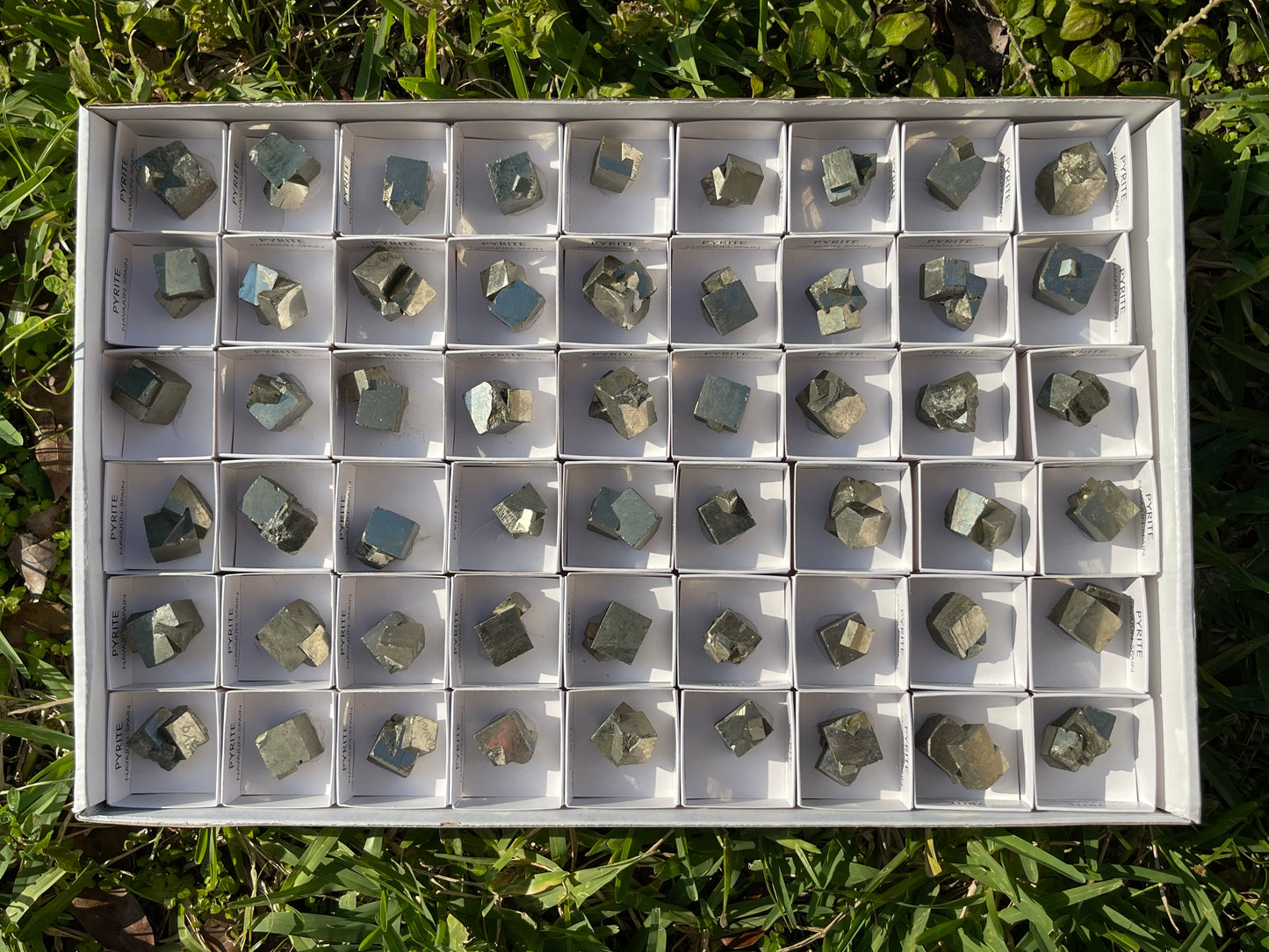 Grade A++ Spanish Pyrite Cube, Fools Gold Rock Reiki Crystal, Wholesale Bulk Lot