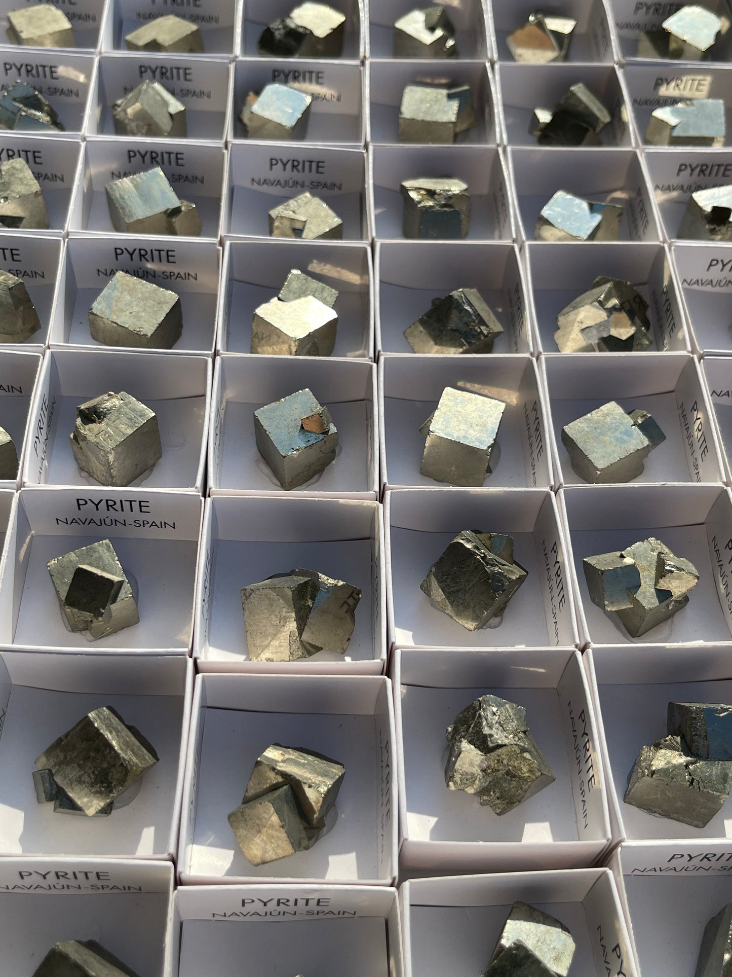 Grade A++ Spanish Pyrite Cube, Fools Gold Rock Reiki Crystal, Wholesale Bulk Lot