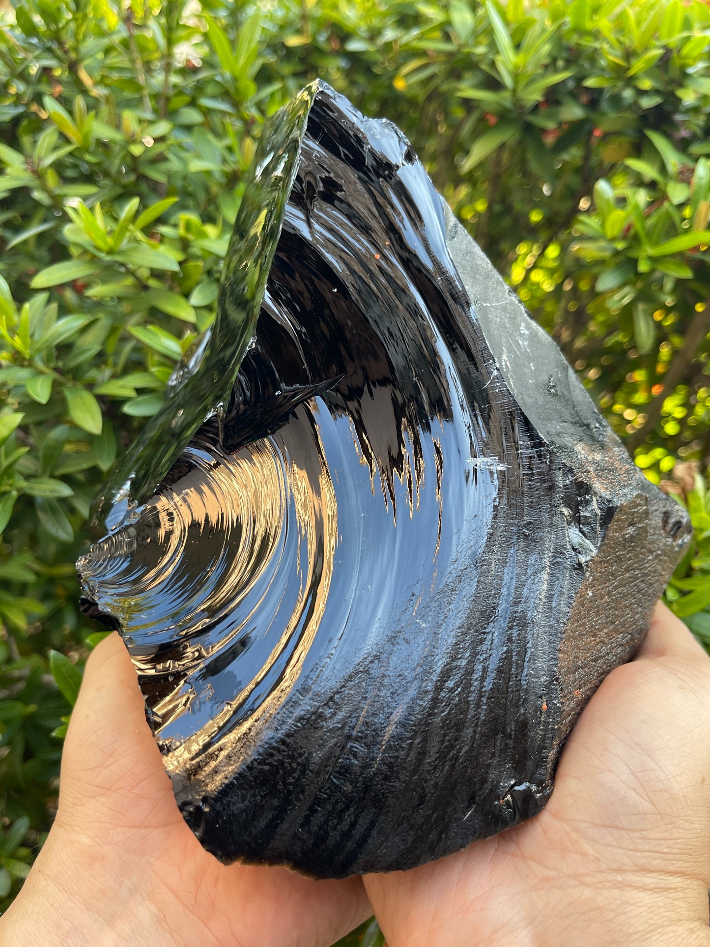 Extra Large Black Obsidian Rough Stones, 3" - 10" Raw Black Obsidian Natural