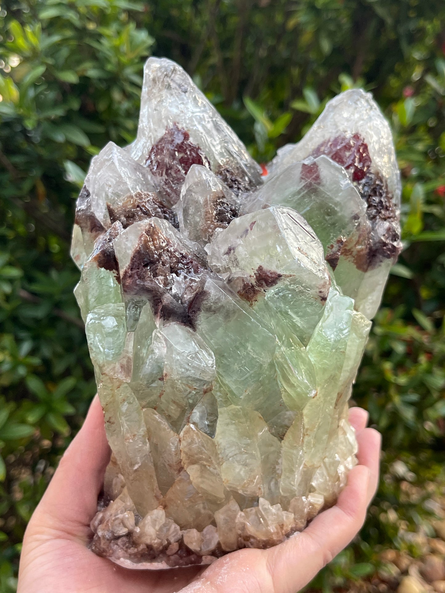 Extra Large Green Calcite Rough Stones, 2.5" - 9" Raw Calcite Green Natural