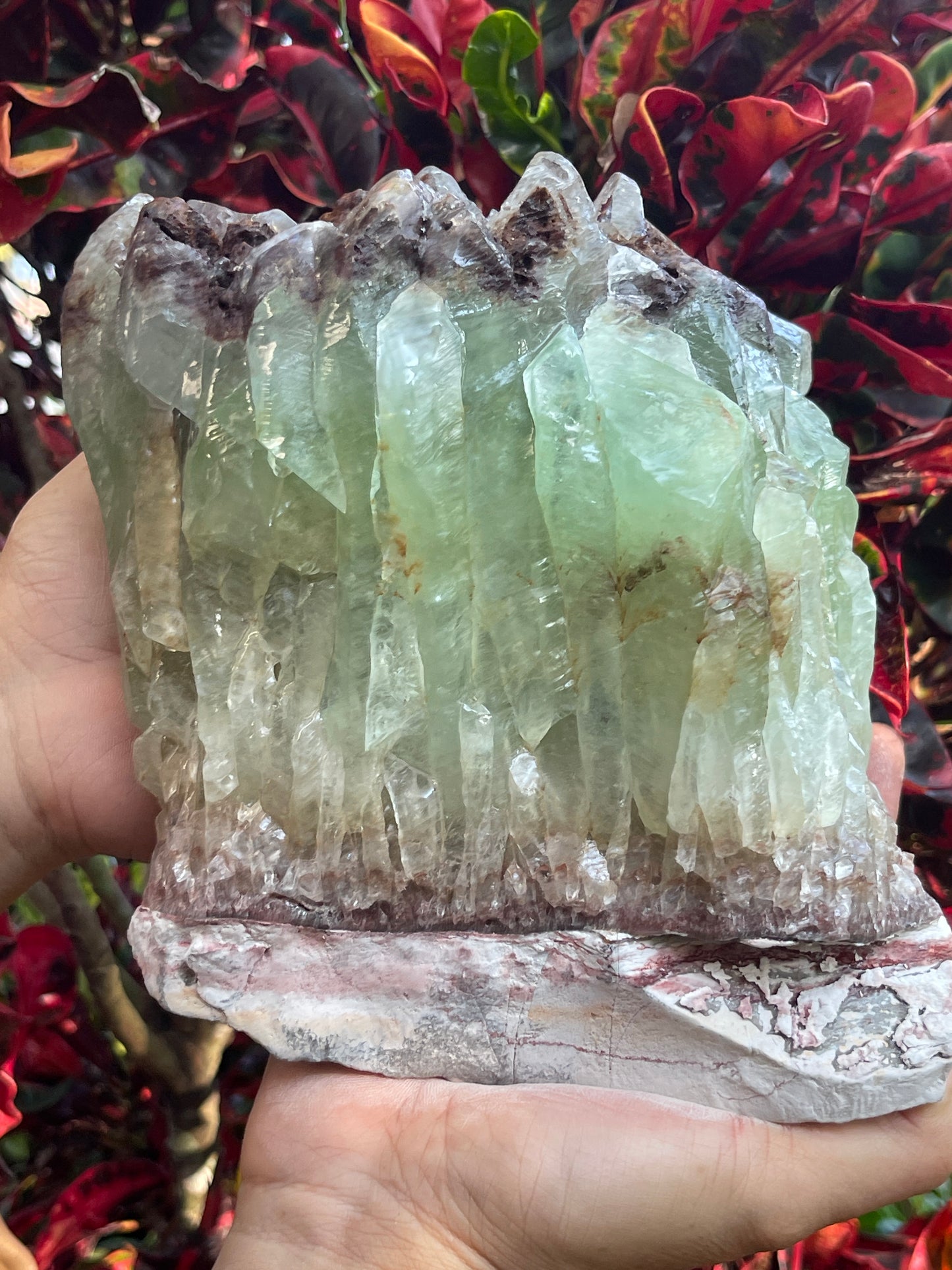 Extra Large Green Calcite Rough Stones, 2.5" - 9" Raw Calcite Green Natural