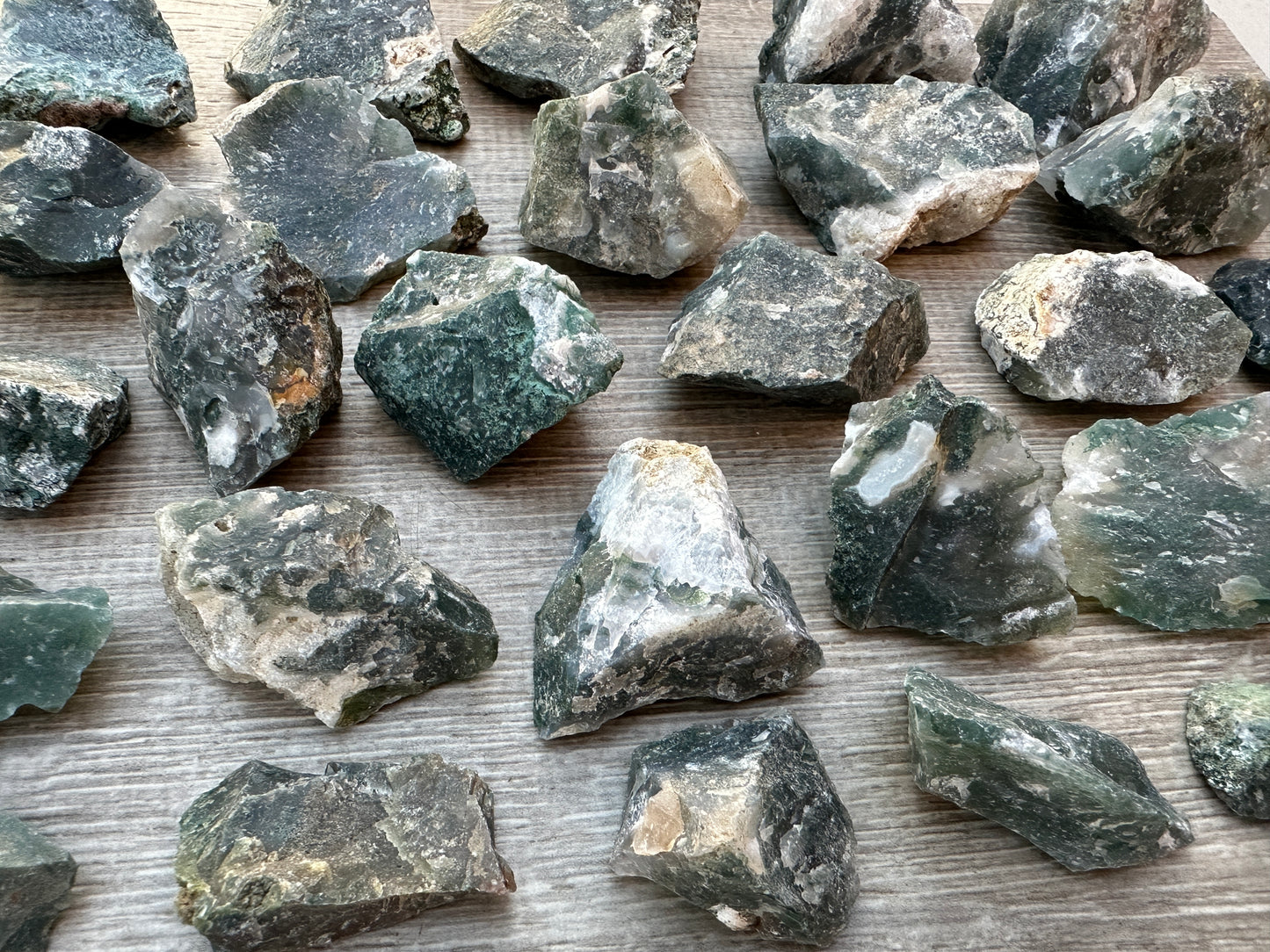 Grade A+ Tree Agate Rough Stones, Raw Tree Agate Crystals, Wholesale Bulk Lot