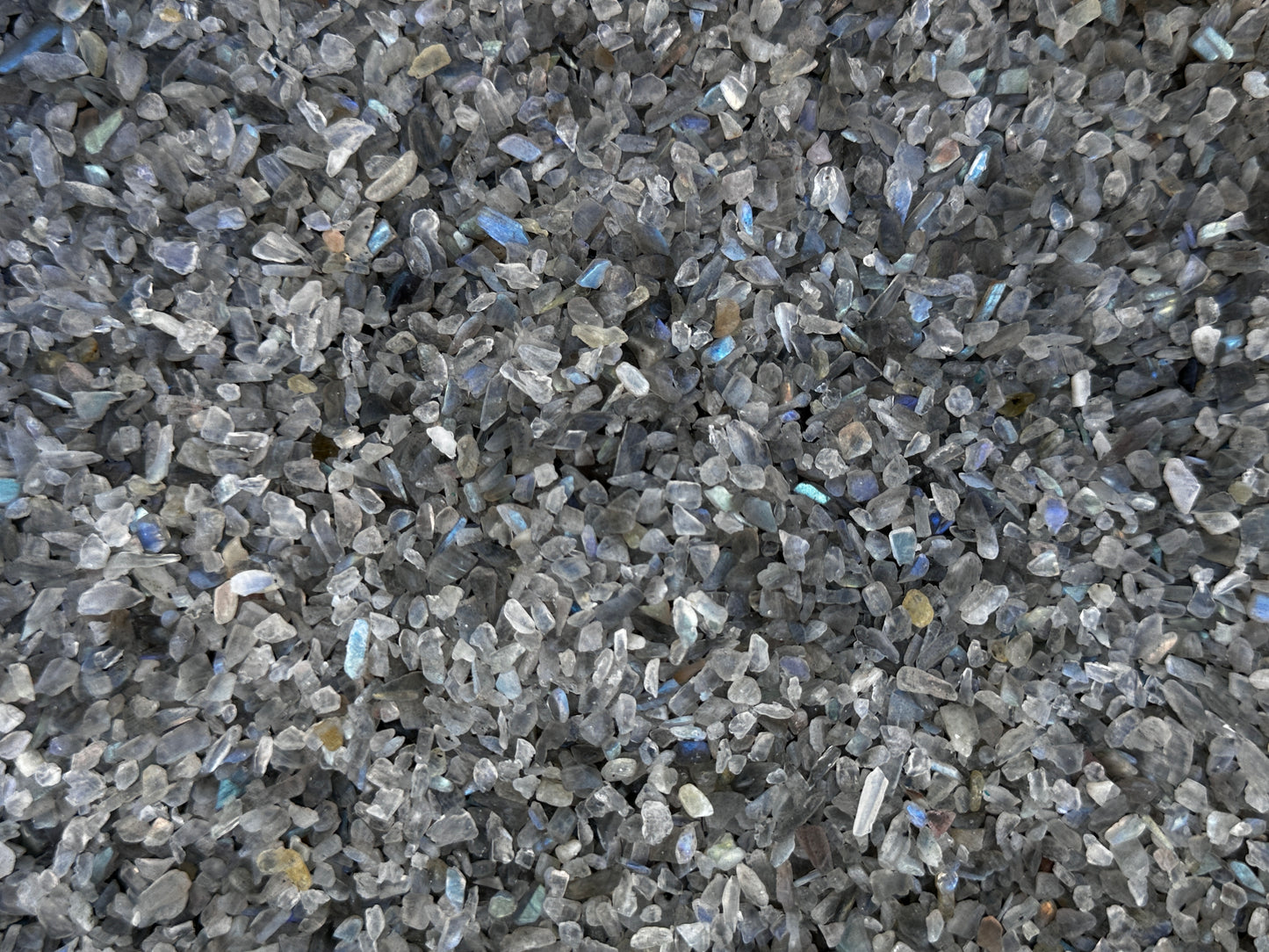 Grade A++ Labradorite Semi Tumbled Gemstone Mini Chips 5-12mm,Wholesale Bulk Lot