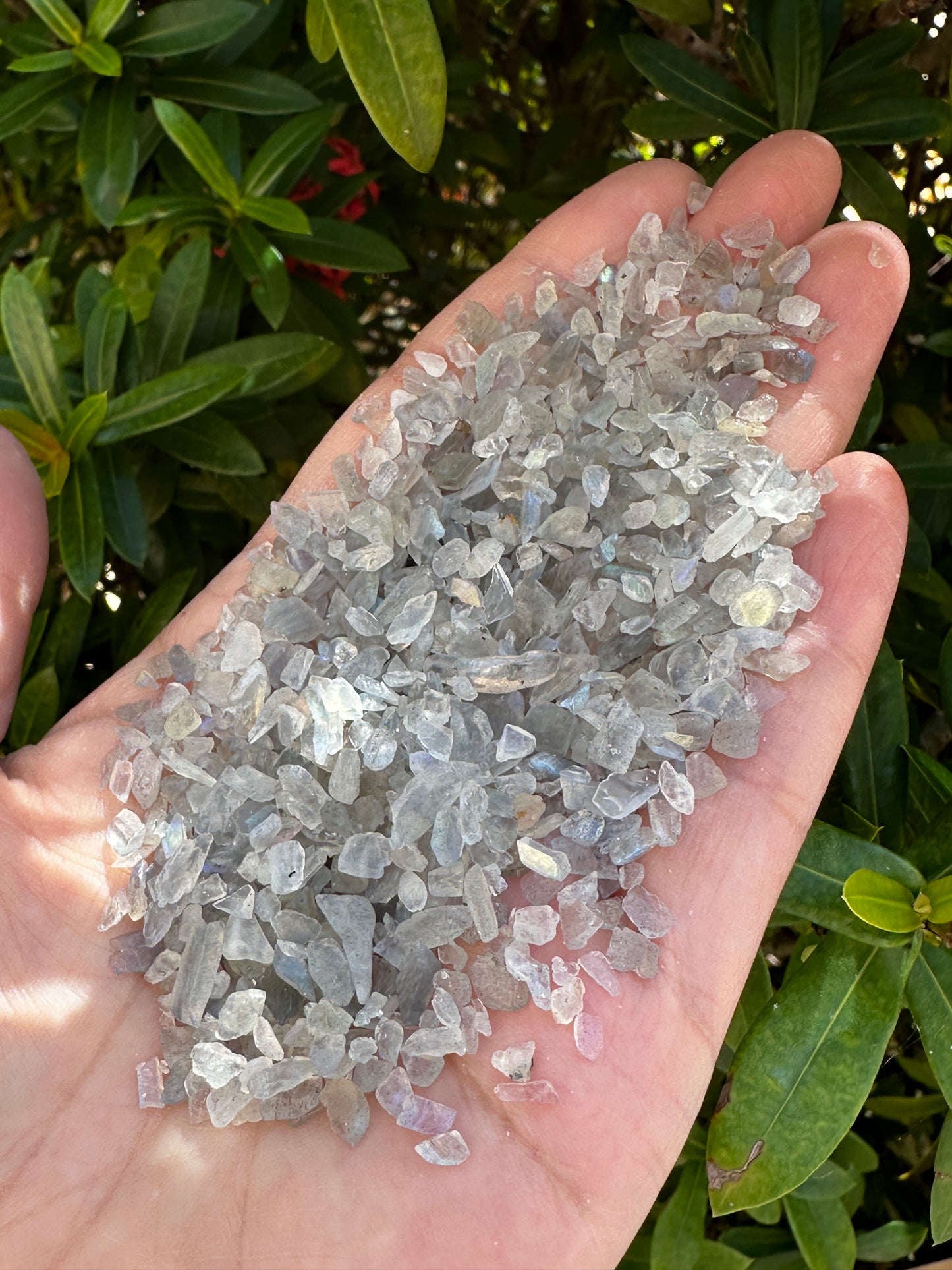 Grade A++ Labradorite Semi Tumbled Gemstone Mini Chips 5-12mm,Wholesale Bulk Lot