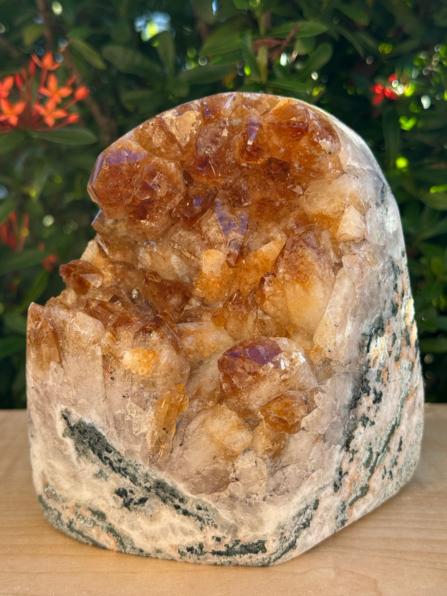 Finely Polished Citrine Clusters With Cut Base | Honey Citrine Quartz Cluster | Pick Your Size 0.25lb-6lbs