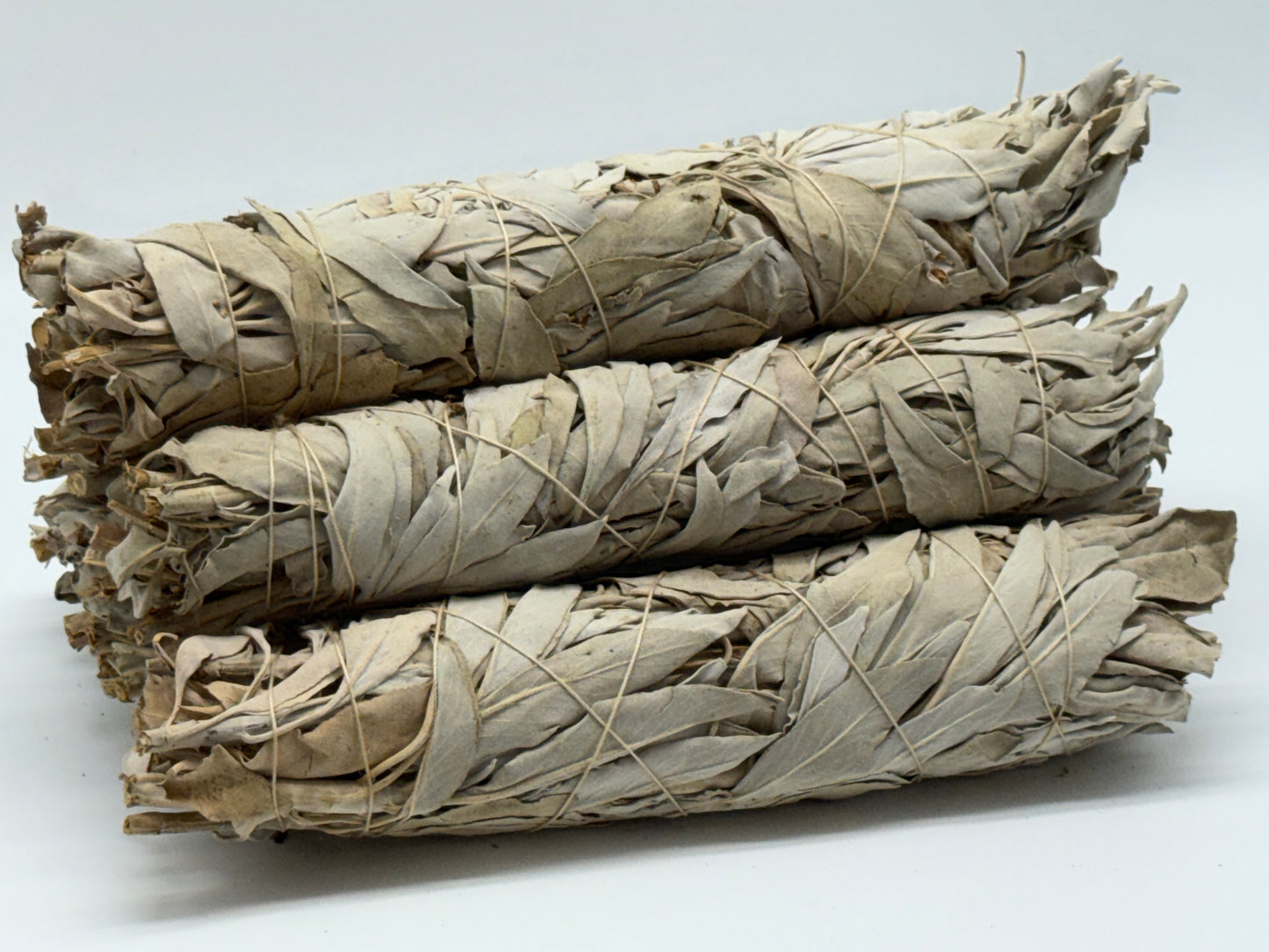 9" White Sage Smudge Stick – Extra Long California White Sage Smudge Bundles, Bulk Lot for Cleansing, Purifying, and Aromatherapy
