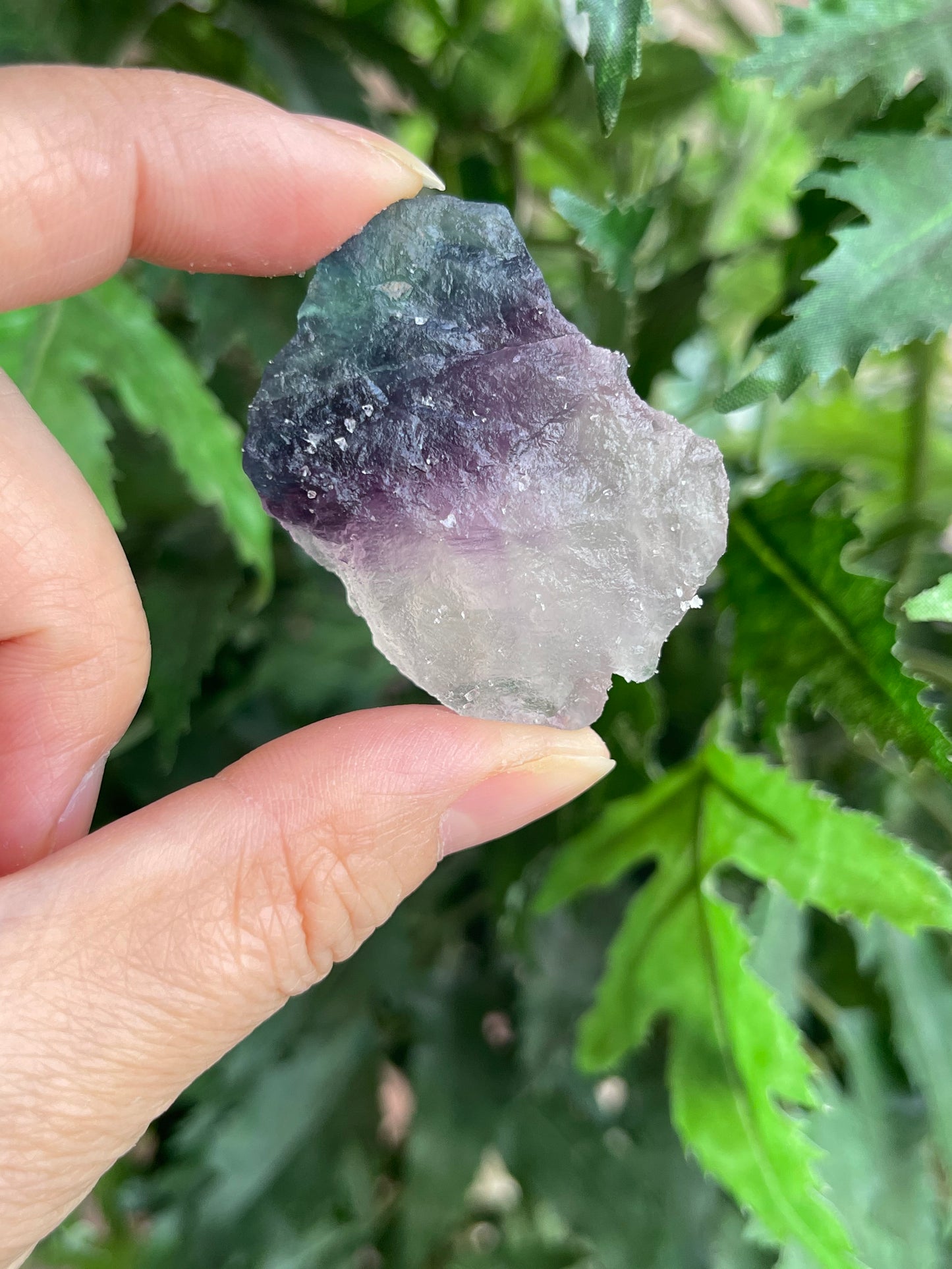 Grade A++ Fluorite Raw Natural Stone, 1-2" Rough Rainbow Fluorite Gemstone