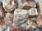 Extra Large Strawberry Calcite Rough Stones,3-5" Raw Calcite Strawberry Natural