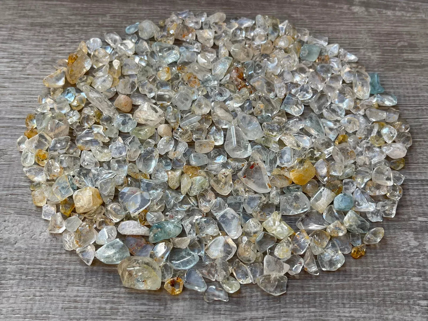 2oz Genuine Crystal Chips, Choose 90+ Types Natural Gemstone Chips