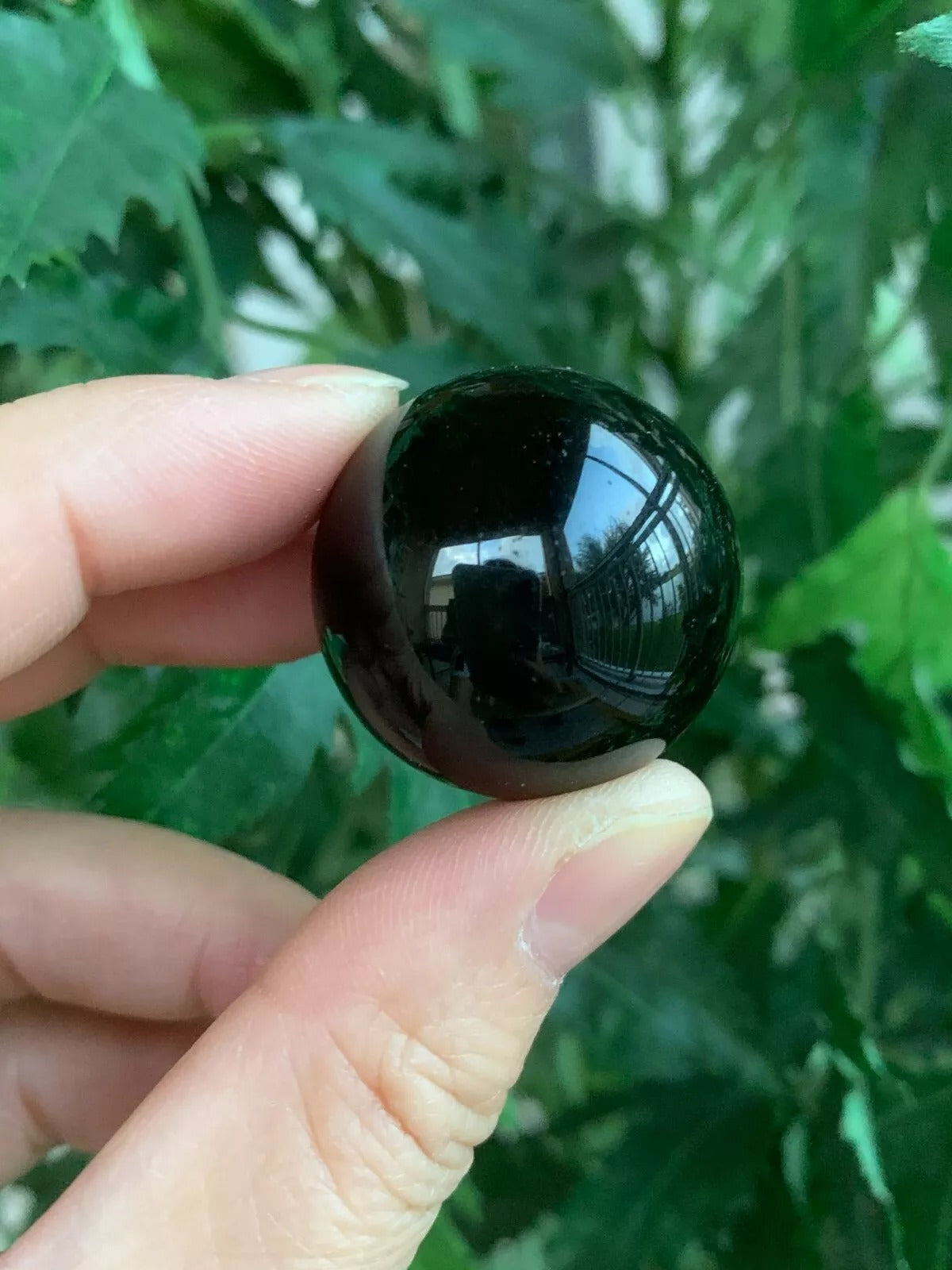 Black Obsidian Collection in 4 Shapes – Heart, Pyramid, Sphere, and Raw/Natural