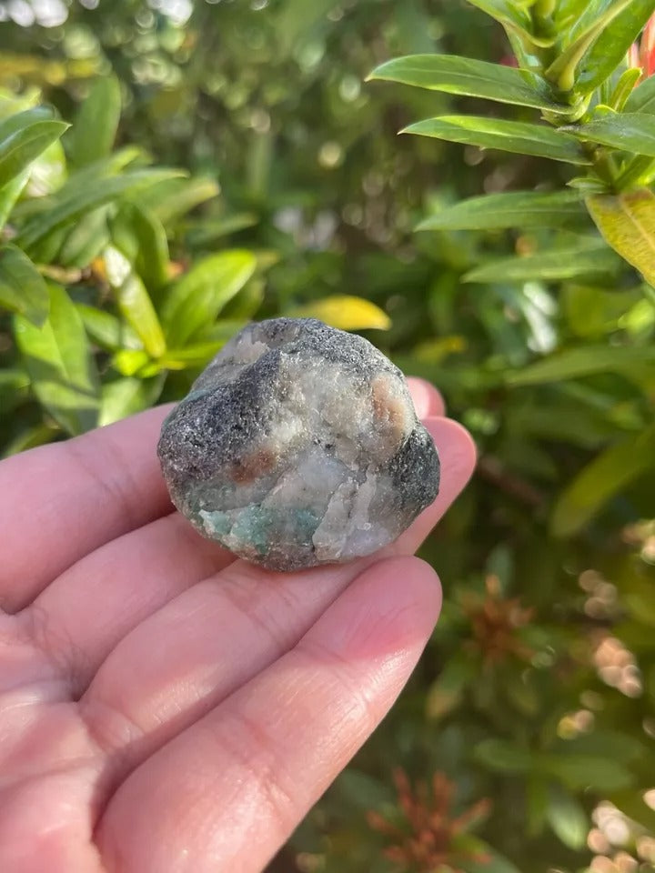Emerald Rough Stones, 1 - 2 Inch Raw Emerald Natural Stone, Pick How Many