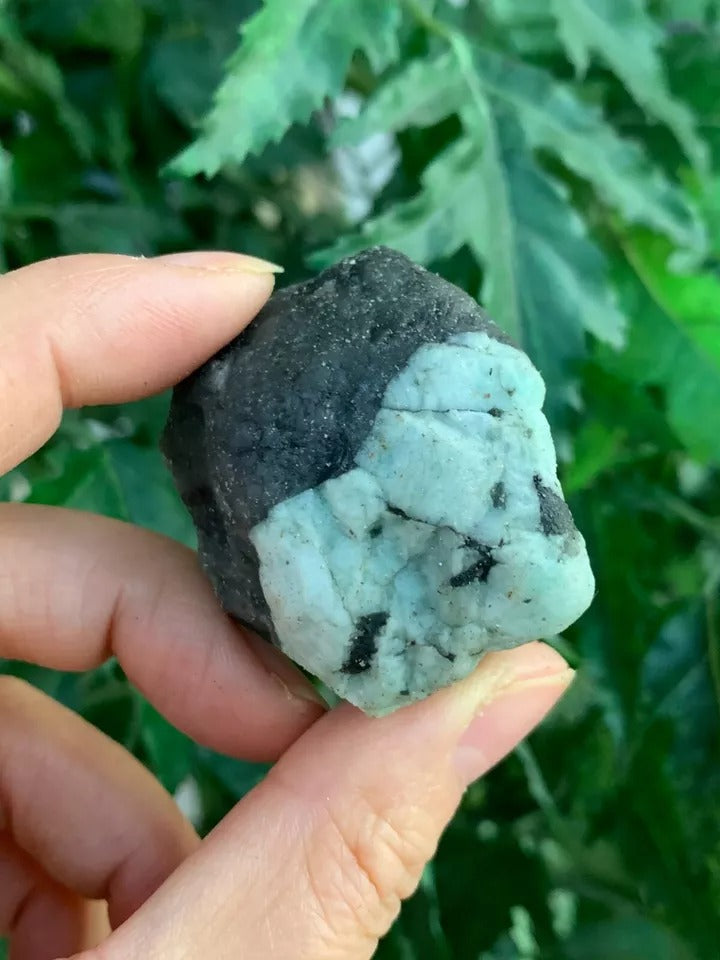 Emerald Rough Stones, 1 - 2 Inch Raw Emerald Natural Stone, Pick How Many