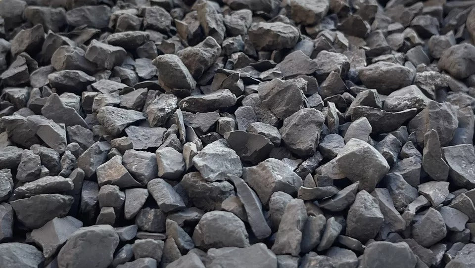 Grade A++ Shungite Rough Semi Chips 8-25 mm, Natural Shungite Crystal Mini Chips