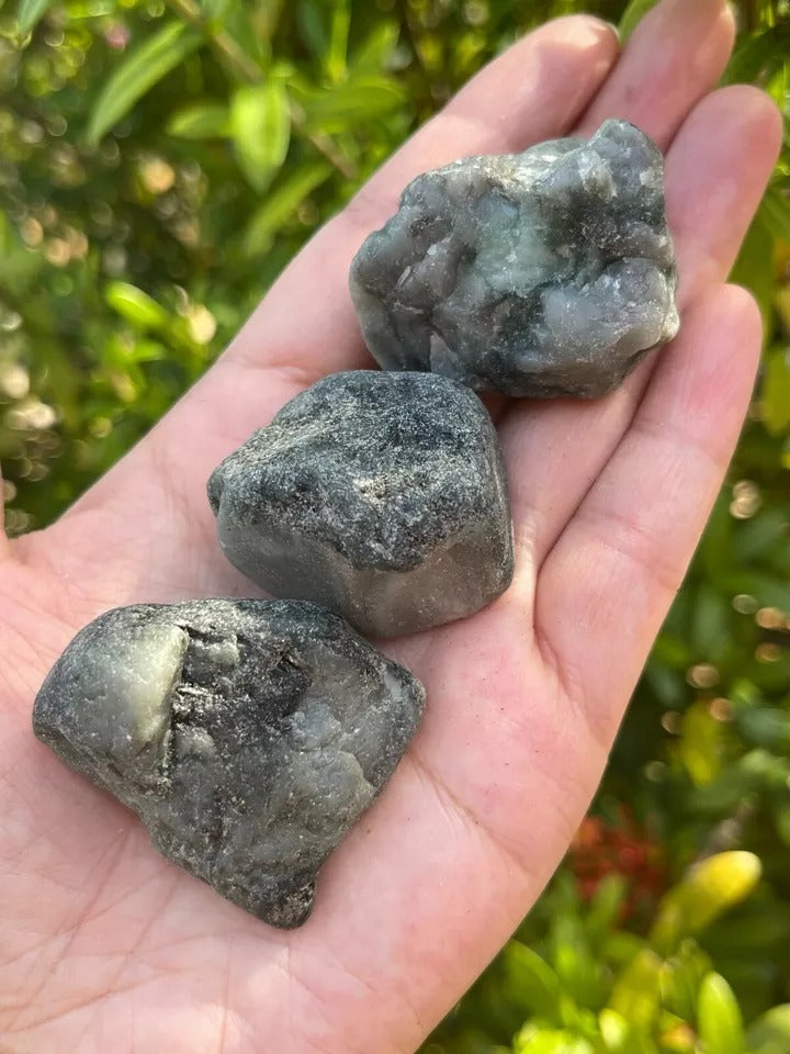 Emerald Rough Stones, 1 - 2 Inch Raw Emerald Natural Stone, Pick How Many