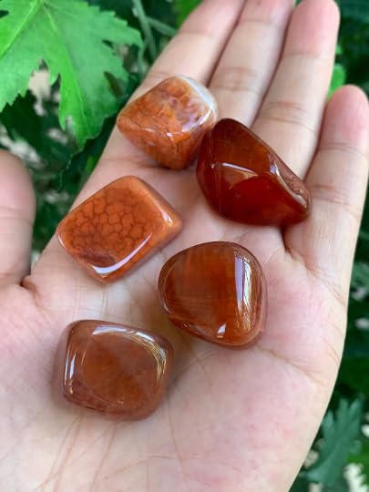 5 Pieces Tumbled Stones, Choose From 69 Typle Gemstones, Polished Stones