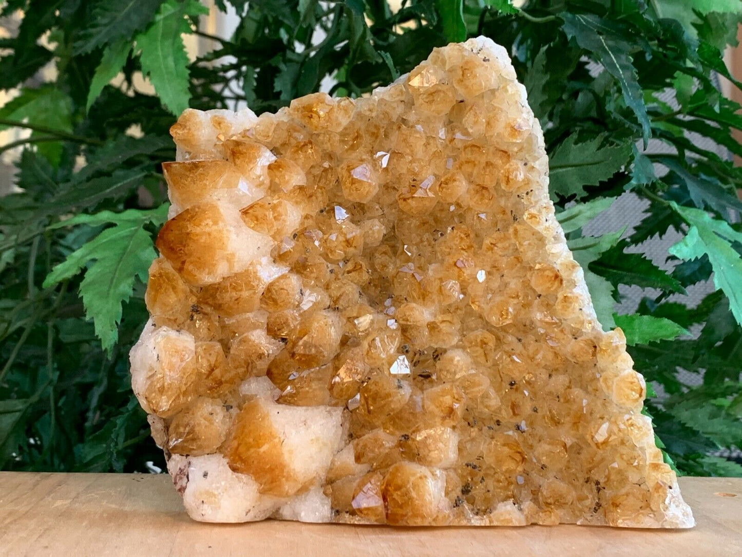 Citrine Clusters With Cut Base, Honey Citrine Quartz Cluster, Pick A Size