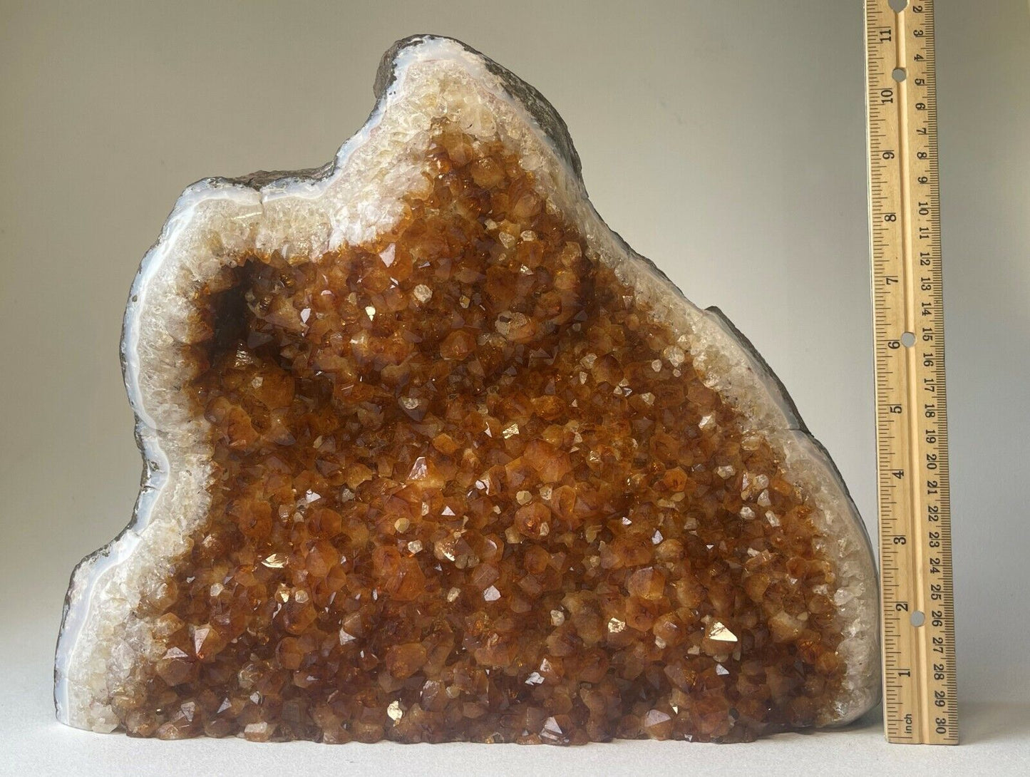 Citrine Clusters With Cut Base, Honey Citrine Quartz Cluster, Pick A Size