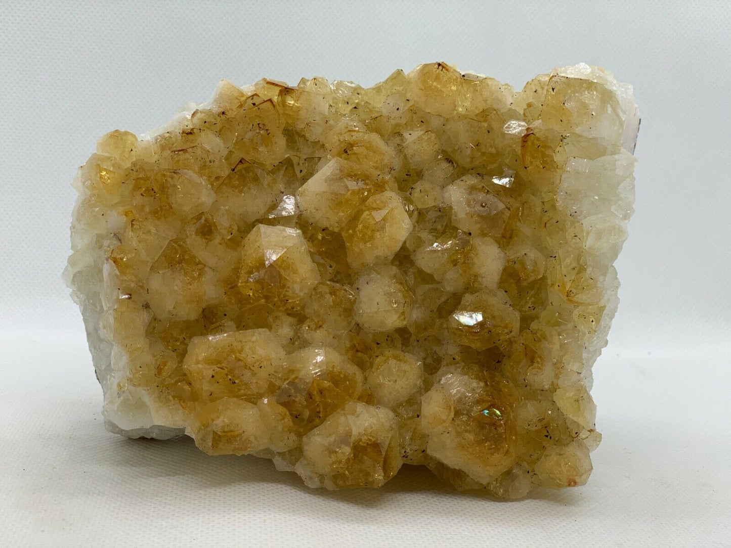 Citrine Clusters With Cut Base, Honey Citrine Quartz Cluster, Pick A Size