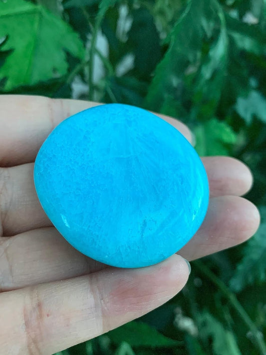 Aragonite Smooth Stone, 1.5"-2" Polished Aragonite Palm Stone,Wholesale Bulk Lot