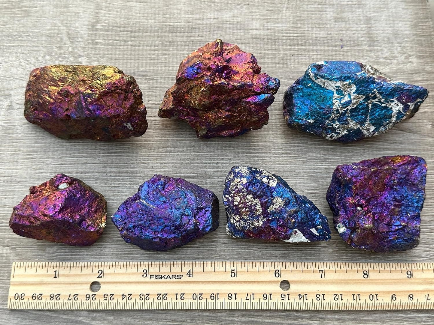 Grade A++ Chalcopyrite Natural Stone, Raw Peacock Ore Stone, Wholesale Bulk Lot