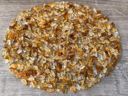 1/4 lb Gemstone Chips, Choose 95 Types Semi Tumbled Chips, Loose Mini Chips