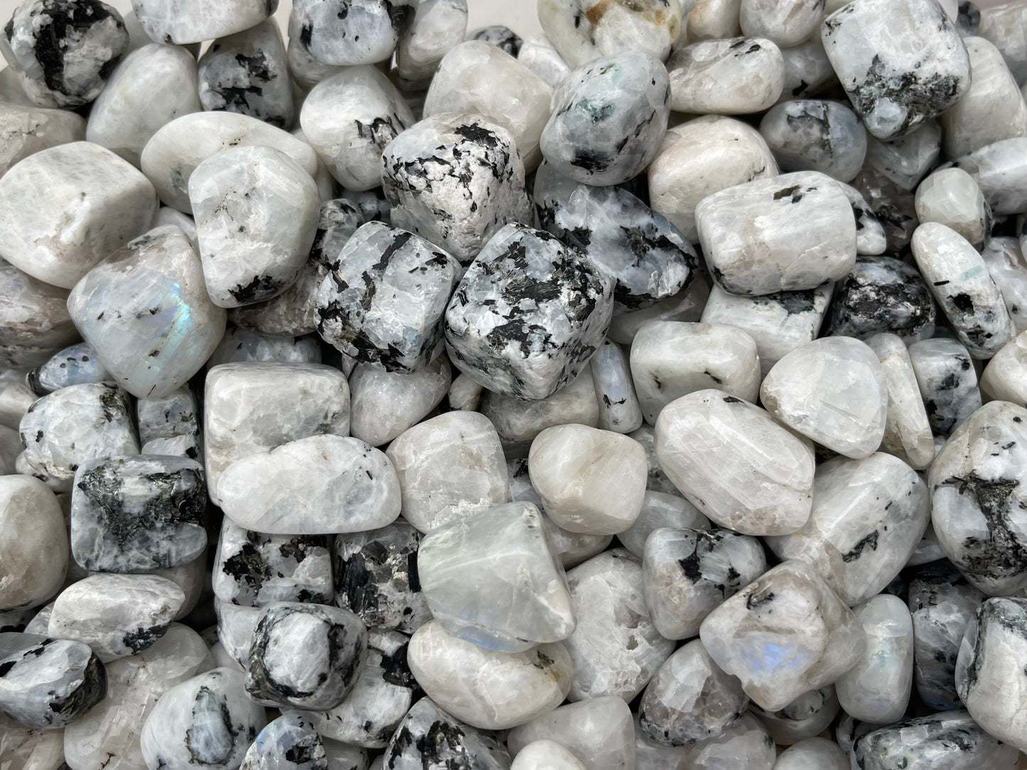 1/2 Lb Lot Tumbled Stones, 0.75-1.25" Crystal Healing Stones, Choose Stone Type