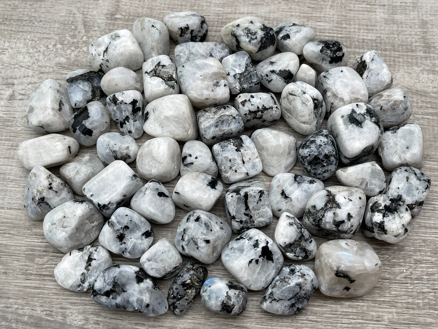 1/2 Lb Lot Tumbled Stones, 0.75-1.25" Crystal Healing Stones, Choose Stone Type