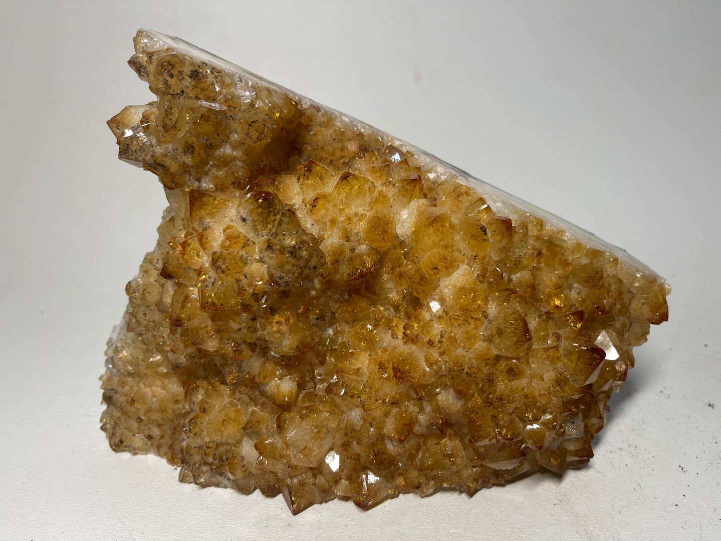 Citrine Clusters With Cut Base, Honey Citrine Quartz Cluster, Pick A Size