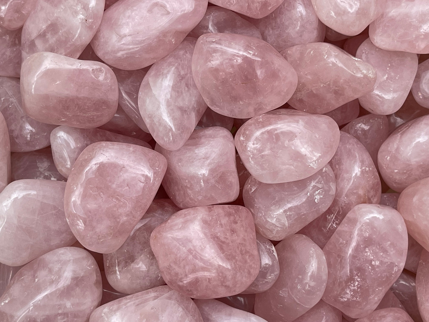 Rose Quartz Pebble, 1.25-2 Inch Large Tumbled Rose Quartz Stones, Pick How Many