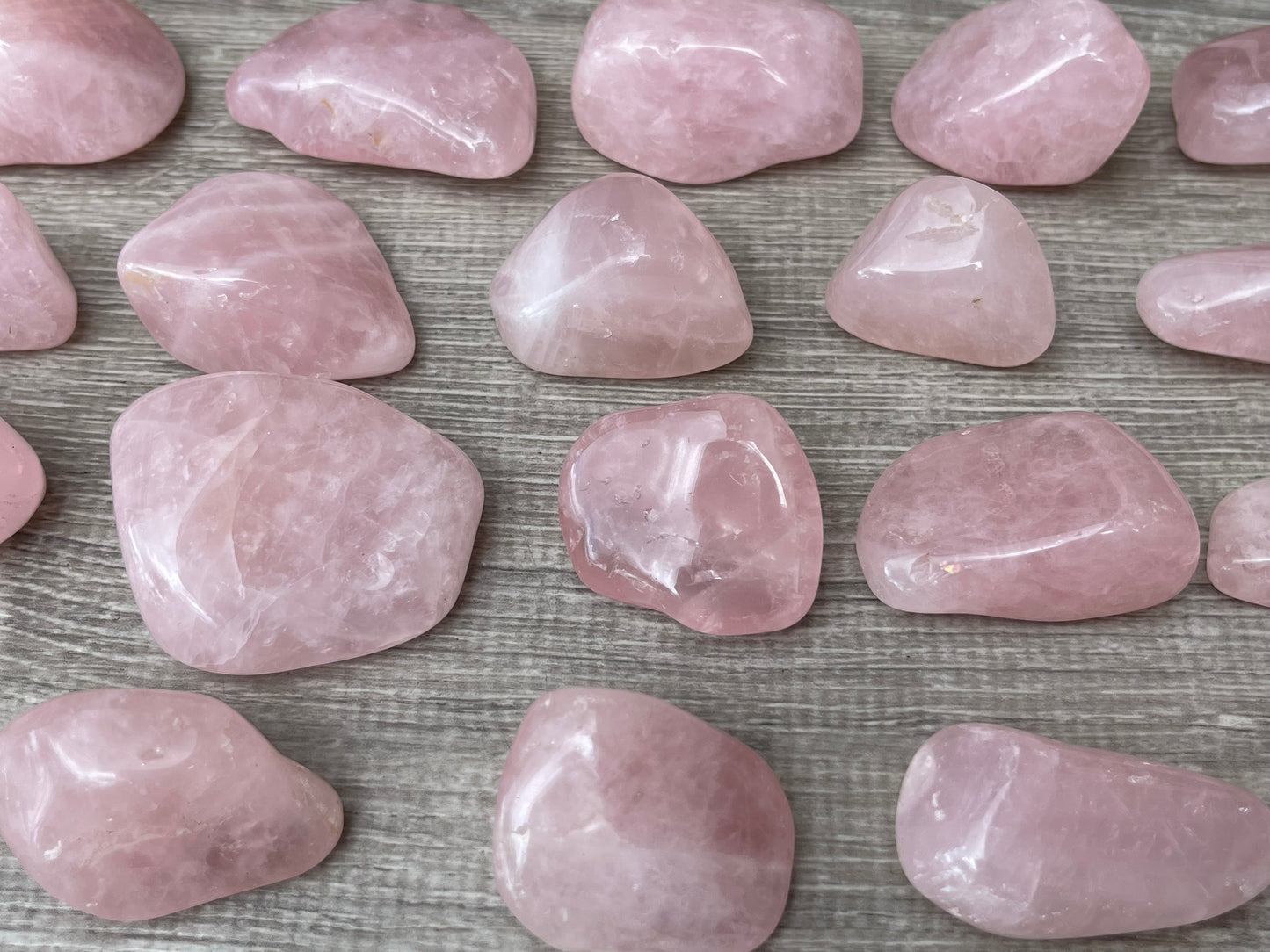Rose Quartz Pebble, 1.25-2 Inch Large Tumbled Rose Quartz Stones, Pick How Many
