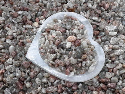 Grade A++ Thousand Layers Semi Tumbled Gemstone Mini Chips 5-12 mm, Wholesale Bulk Lot