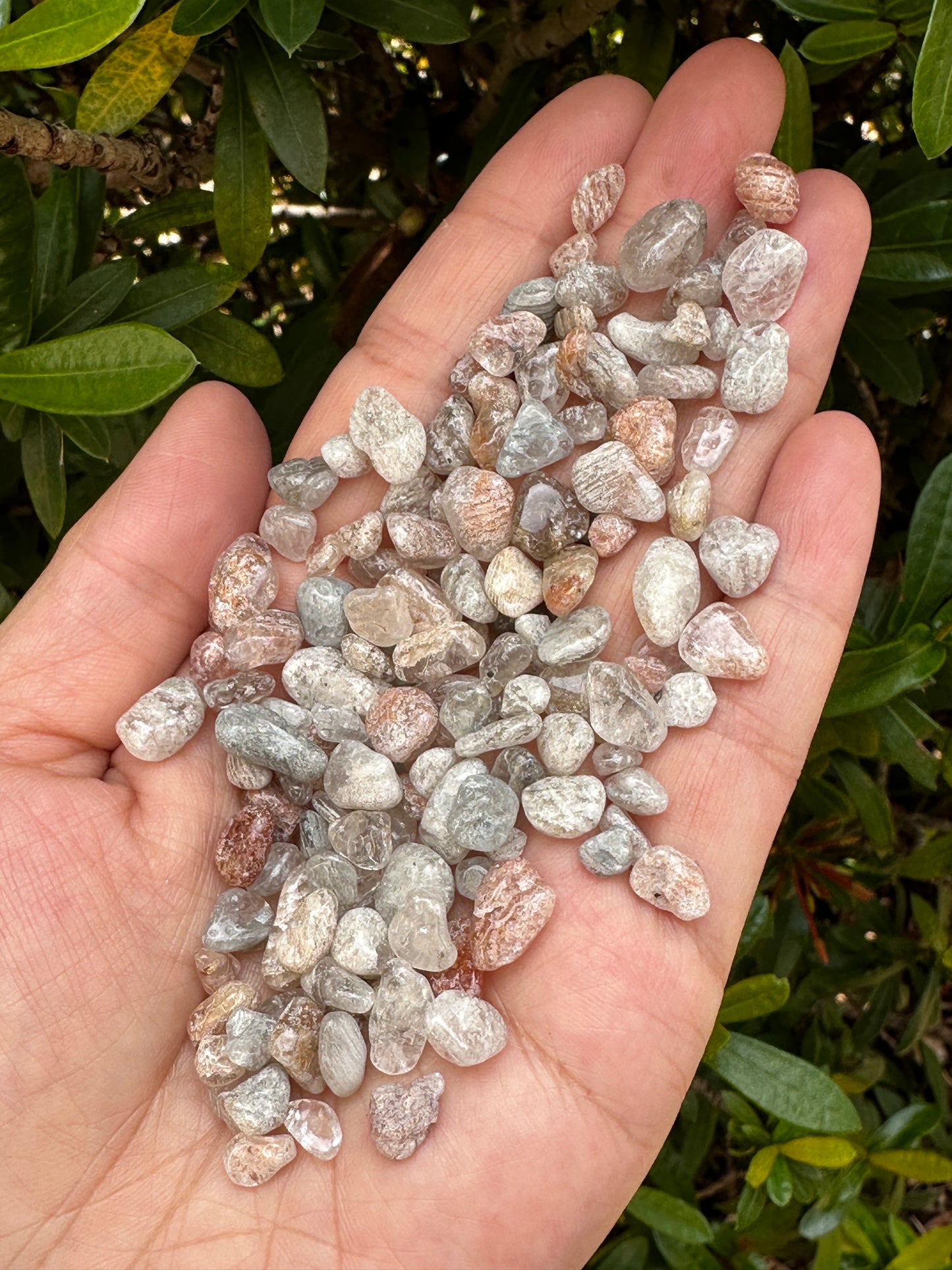 Grade A++ Thousand Layers Semi Tumbled Gemstone Mini Chips 5-12 mm, Wholesale Bulk Lot