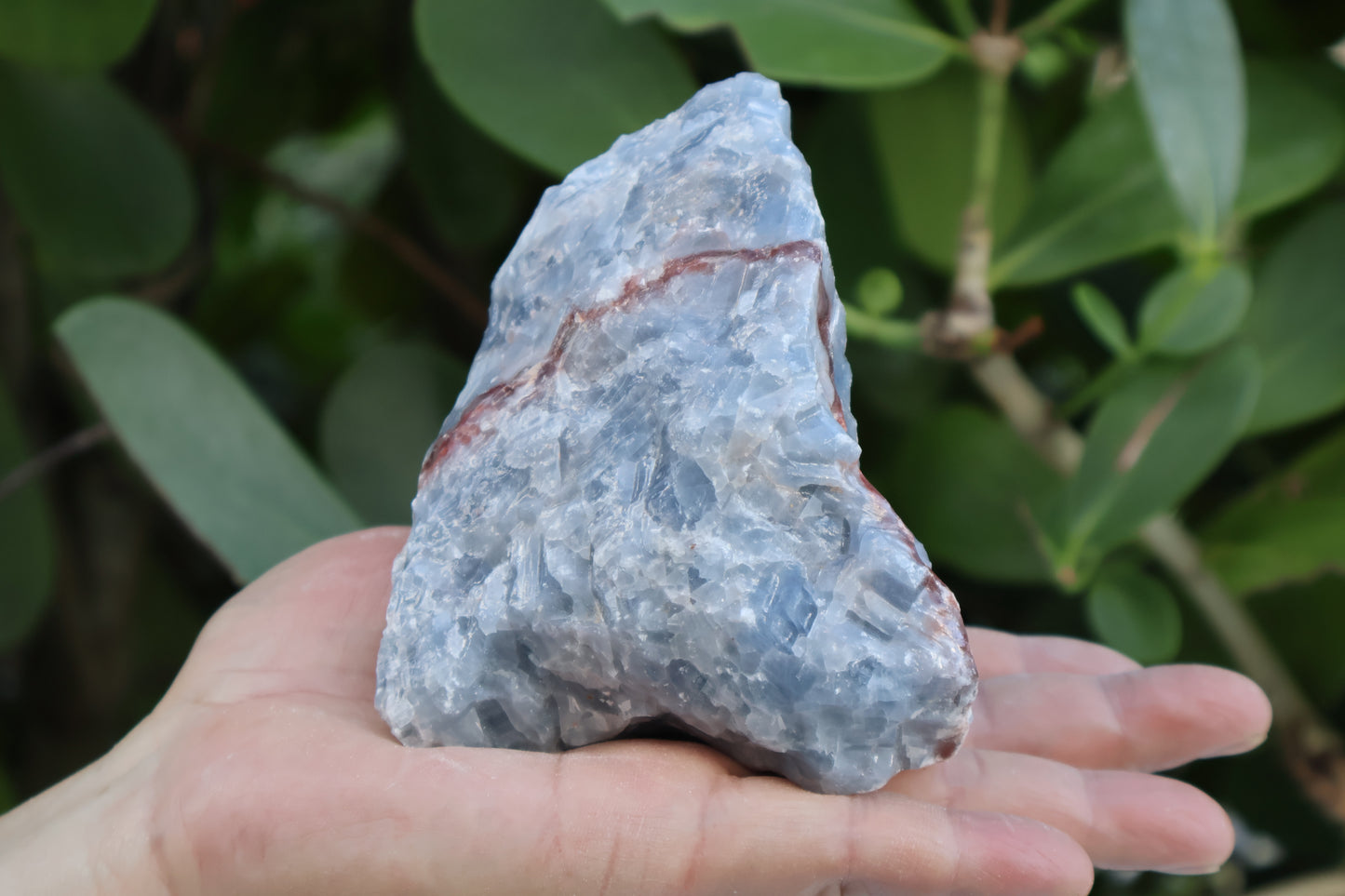 Jumbo Blue Calcite Rough Stones, 2.5" - 7" Massive Raw Calcite Blue Natural