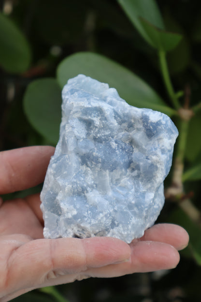 Jumbo Blue Calcite Rough Stones, 2.5" - 7" Massive Raw Calcite Blue Natural