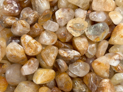 Grade A++Golden Healer Quartz Tumbled Stones 0.75-1.25", Pick How Many