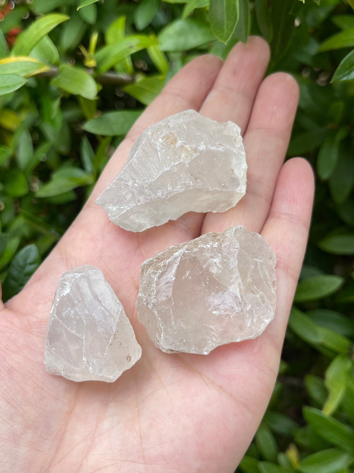 Grade A+Natural Crystal Quartz Chunks, 1-2" Raw Clear Quartz, Wholesale Bulk Lot