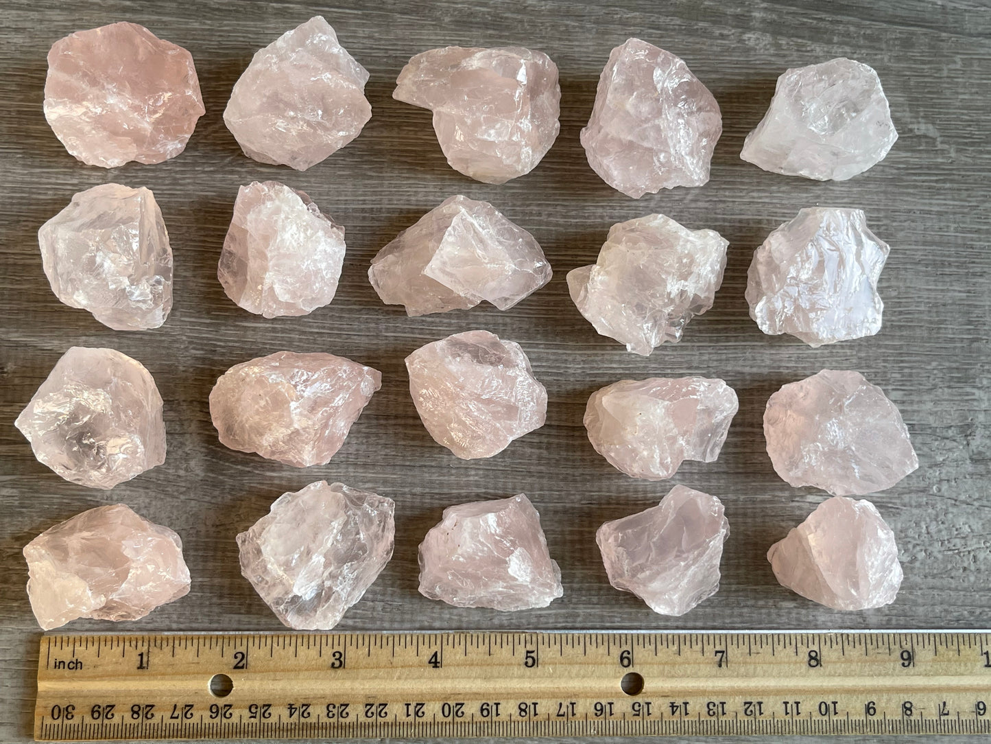 Natural Rough Rose Quartz Crystal Mineral, You Choose Amount -1/2 lb, 1 lb, 5 lb