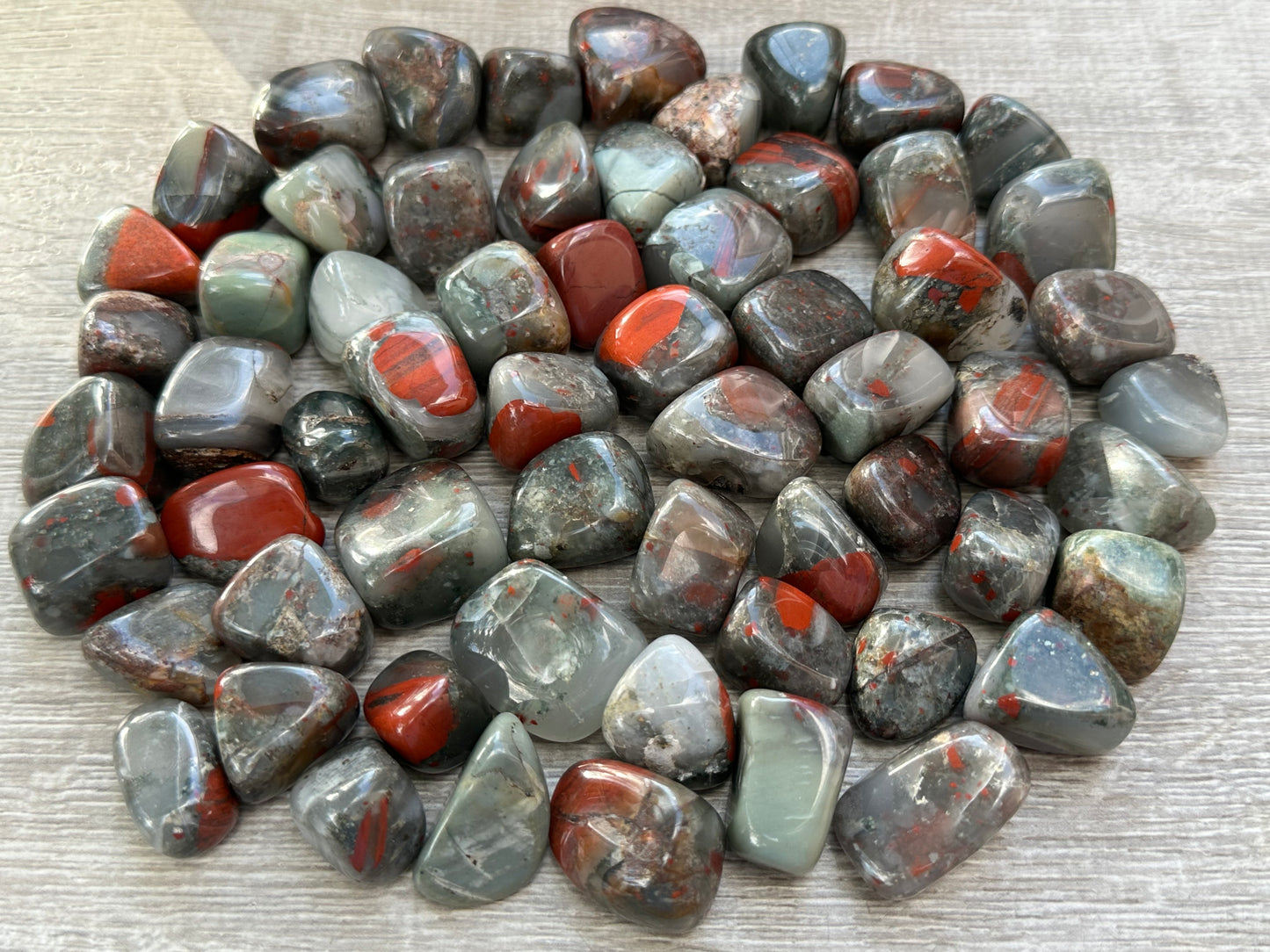 1/2 Lb Lot Tumbled Stones, 0.75-1.25" Crystal Healing Stones, Choose Stone Type