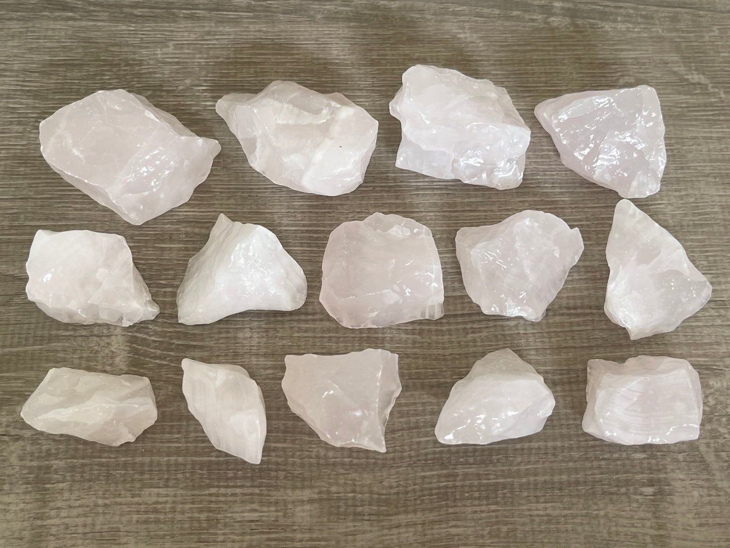 Grade A++ Pink Calcite, 1-2" Rough Natural Pink Calcite Stones, Wholesale Bulk