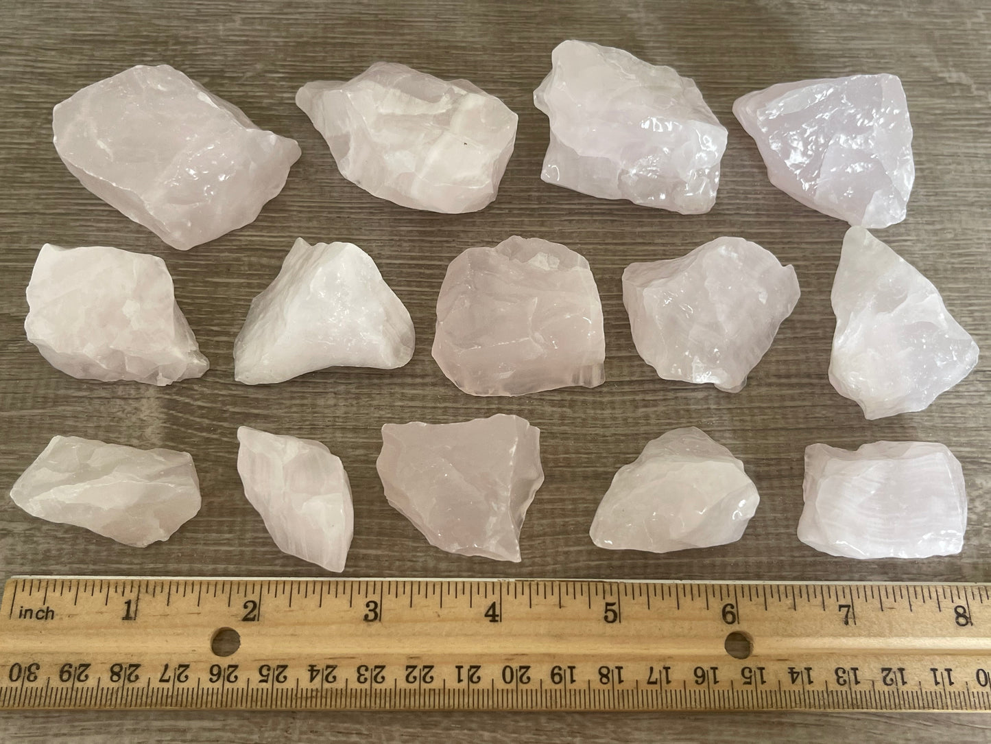 Grade A++ Pink Calcite, 1-2" Rough Natural Pink Calcite Stones, Wholesale Bulk