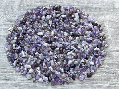 Grade A++ Natural Gemstone Chips | Mini Crystal Chips | 4oz–3lb Bulk Lot | Tumbled Healing Stones for Crafts & Décor