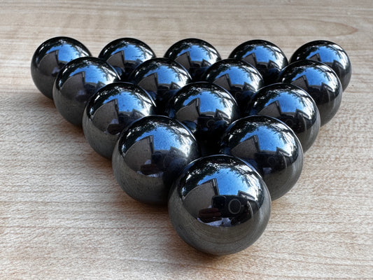 20mm Magnetic Hematite Sphere, Large Hematite Zinger Balls,Singing Spheres, Bulk
