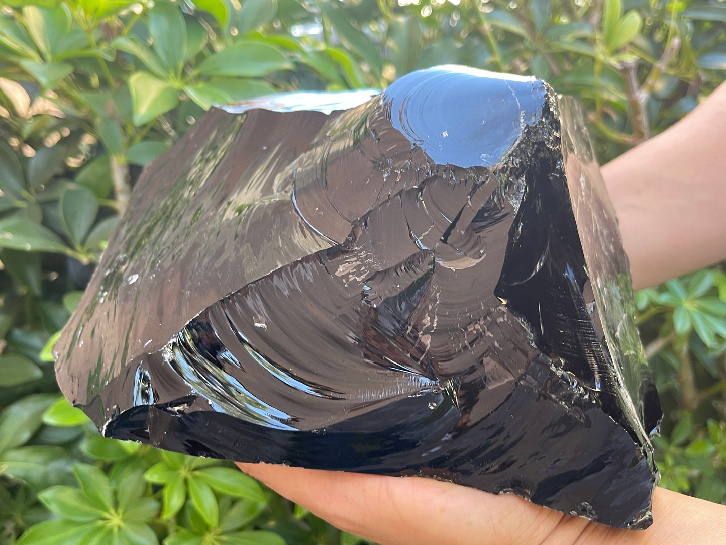 Extra Large Black Obsidian Rough Stones, 3" - 10" Raw Black Obsidian Natural