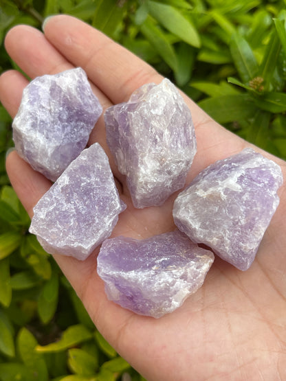 Grade A+ Amethyst Raw Natural Stones From Madagascar 1"-2", Wholesale Bulk Lot