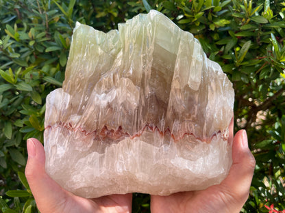 Extra Large Green Calcite Rough Stones, 2.5" - 9" Raw Calcite Green Natural