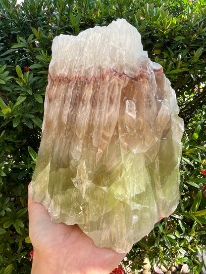 Extra Large Green Calcite Rough Stones, 2.5" - 9" Raw Calcite Green Natural