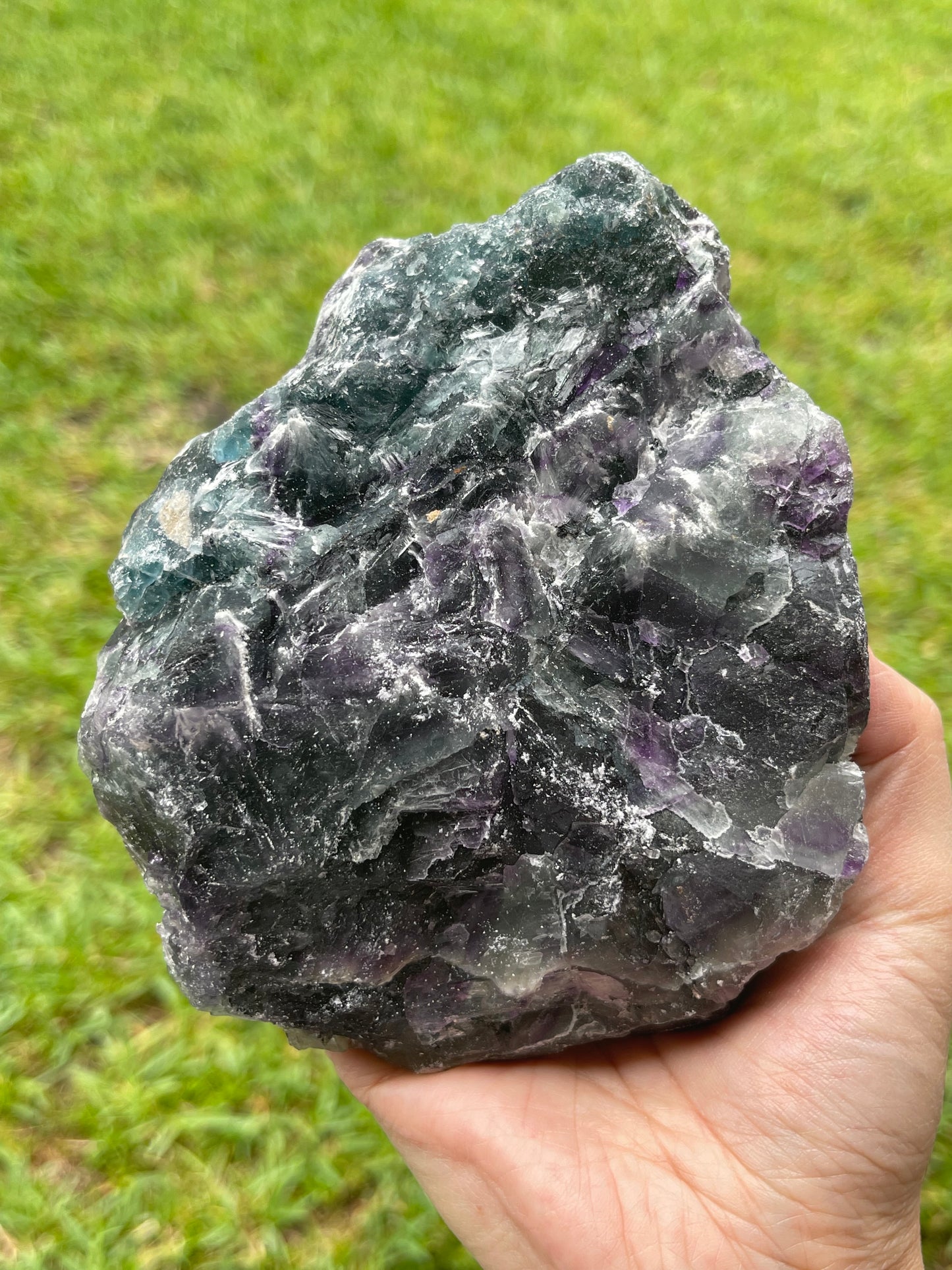 Grade A++ Jumbo Fluorite Raw Rainbow Stone, Massive Fluorite Rough,Pick a Weight